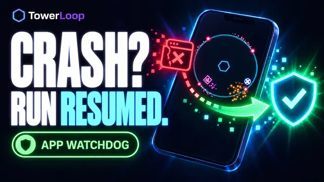Video thumbnail: Game Crashed? Get Your Run Back