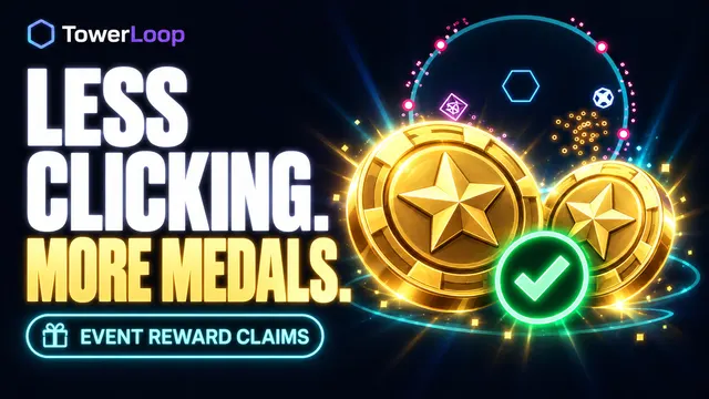 Video thumbnail: Claim Your Event Medals With Less Clicking