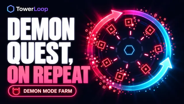 Video thumbnail: Farm the Demon Mode Quest Automatically